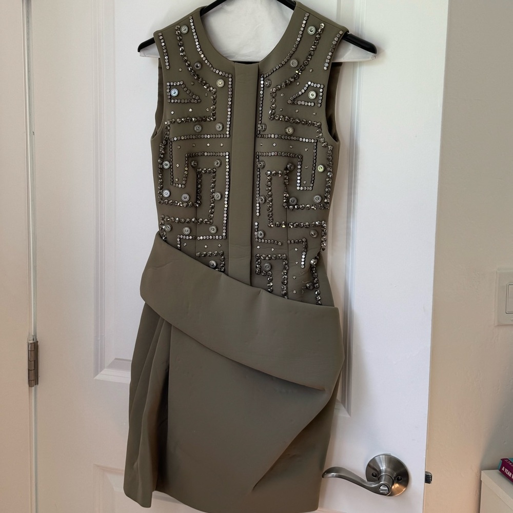 Vintage Halston embellished dress